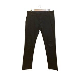 Zara Basic collection Navy Blue Men's Straight Legs Pants Size 36/36 Cotton